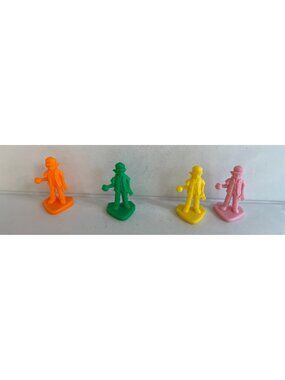 Pokémon Master Trainer Board Game Ash Movers Lot of 4 Replacement Parts Pieces